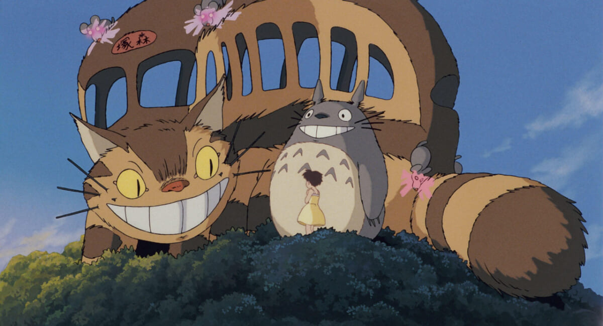  ネコバスも人気でした © 1988 Studio Ghibli