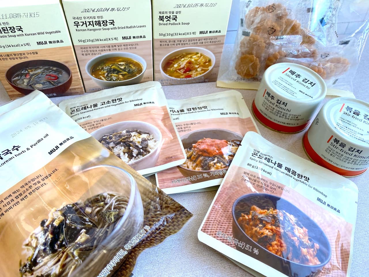 【無印良品の韓国限定商品ランキング】お土産　レア　韓国料理