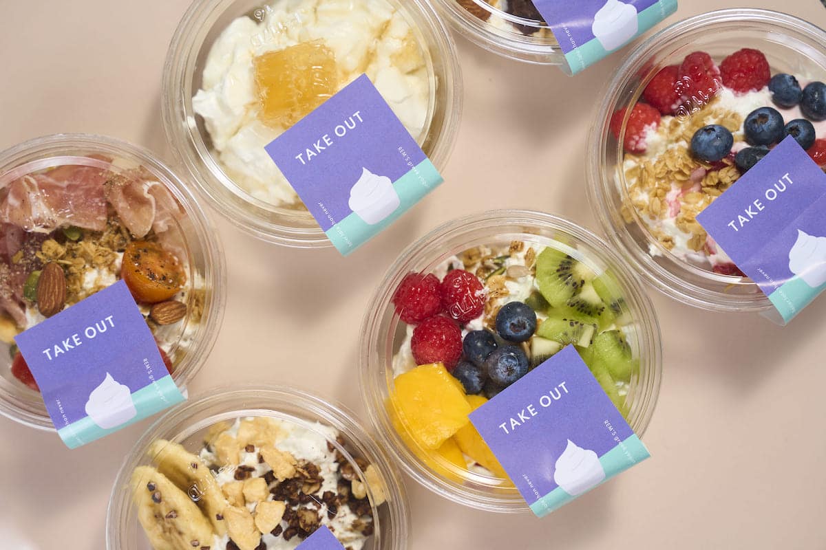 腸活グリークヨーグルト専門店「REM’S greek yogurt」　Uber EatsやテイクアウトもOK