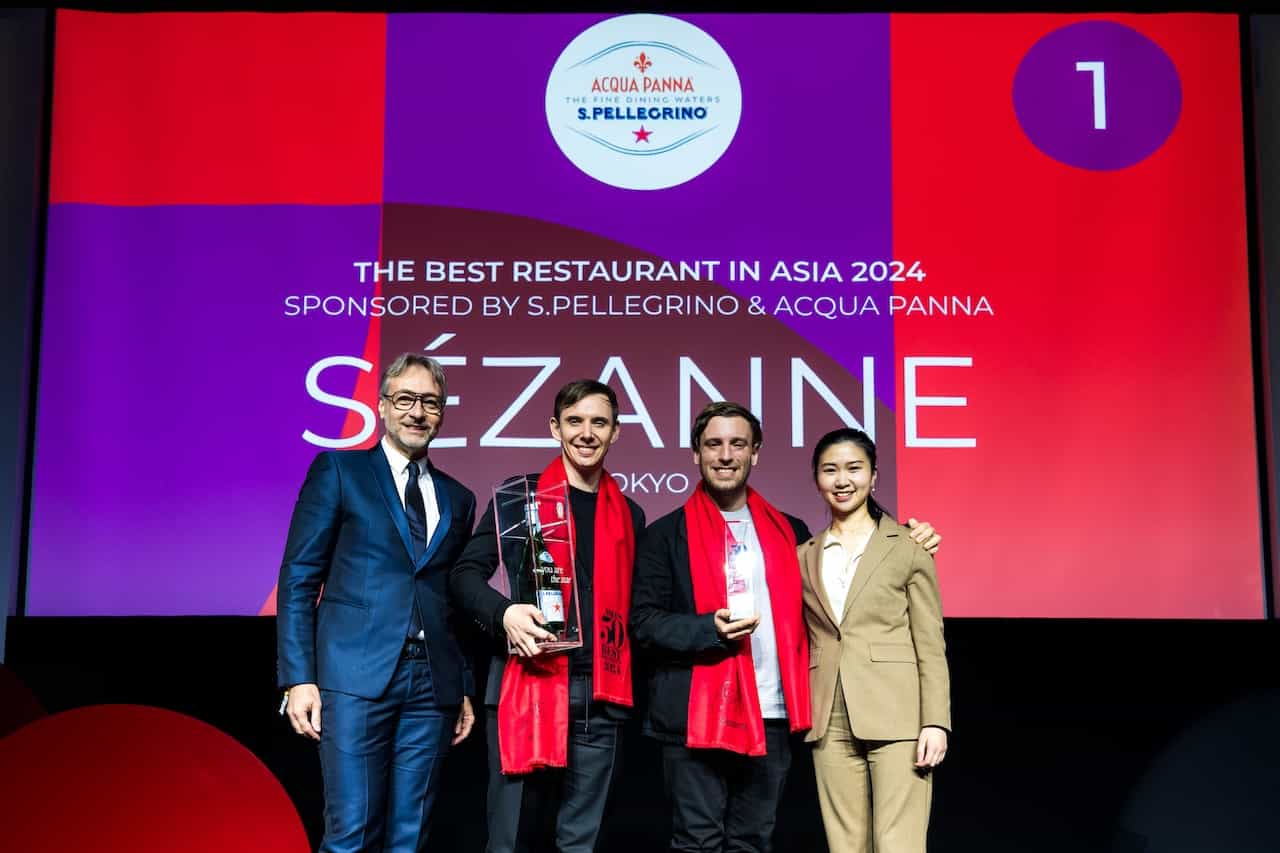 2024年度アジアのベスト50レストラン1位セザン