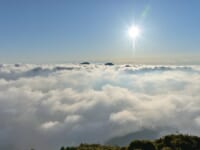 剣山から見える雲海