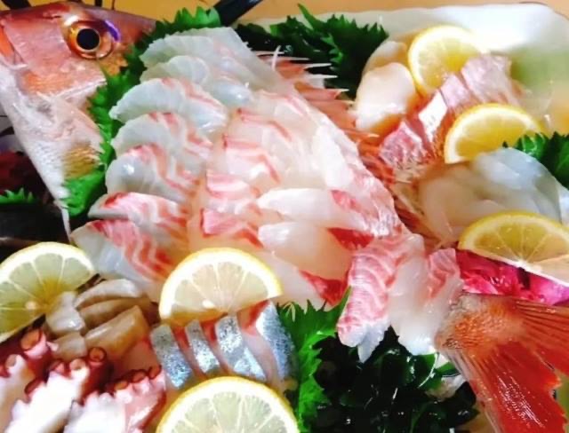 魚常梅が花料理