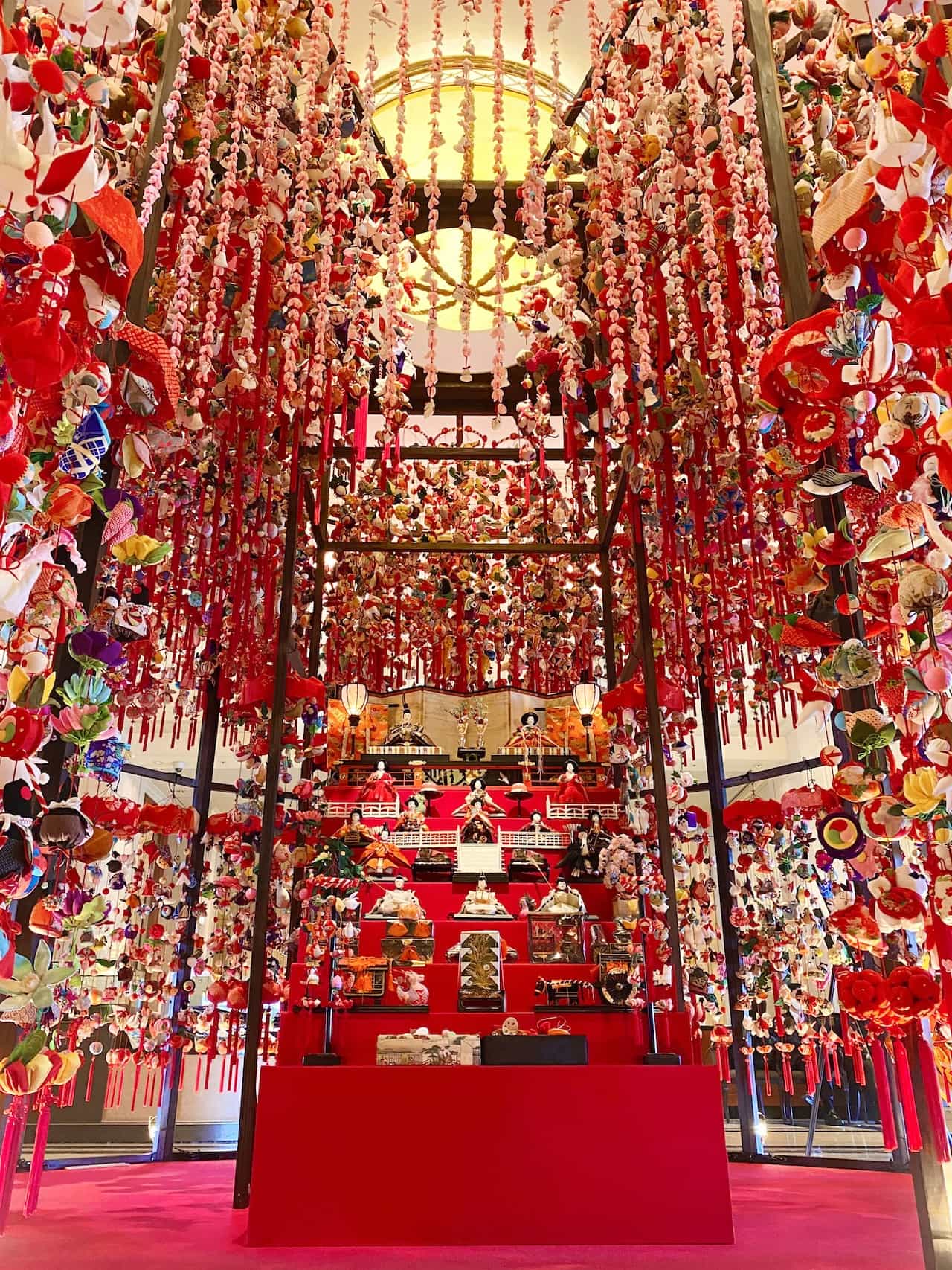 名古屋マリオットアソシアホテル「雛のつるし飾り」