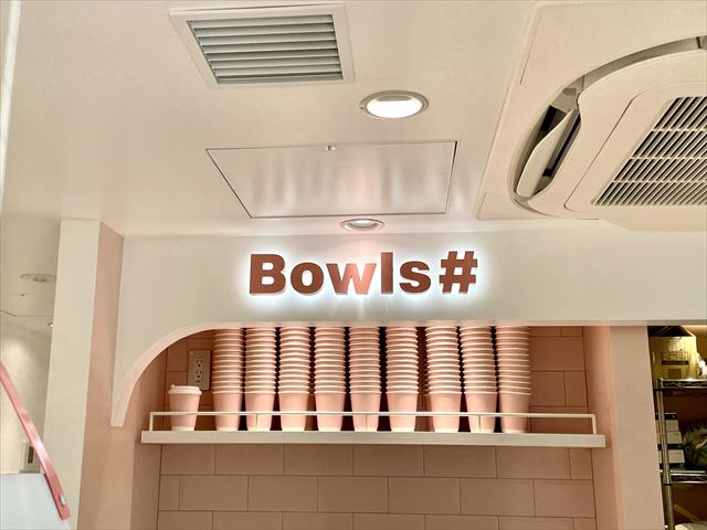 Bowls # 店内看板