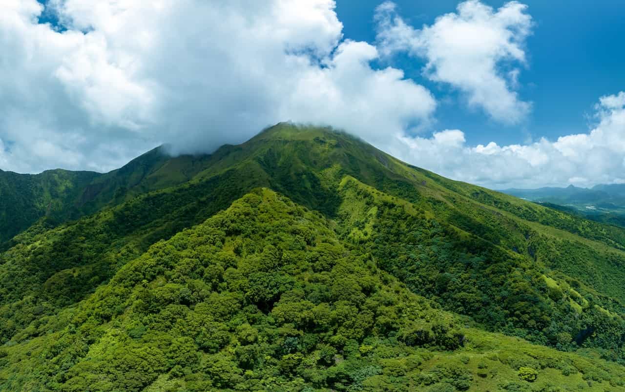 マルティニーク島プレ山