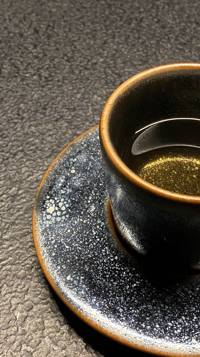 地層空間で宇宙をのぞくレストラン　Nipponキュイジーヌ～美食の集い～　お茶