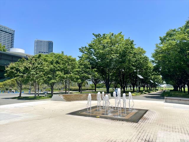 整備された公園