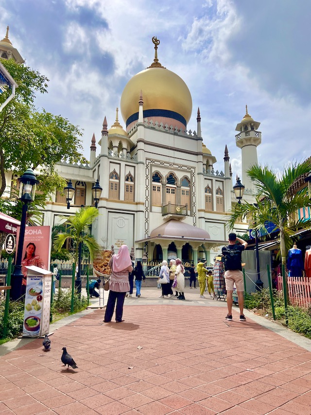 Sultan Mosque　シンガポール　アラブストリート