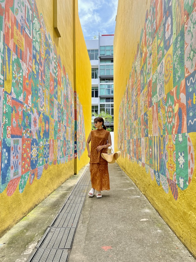 Mural: MedleyAlley by Nicia Lam, Yullis Lam, Novena Angela and Valerie Neo (2019) シンガポール