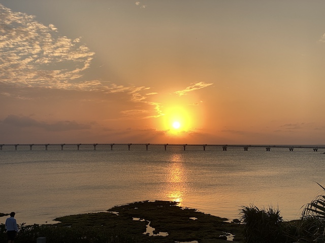 瀬長島　サンセット　ウミカジテラス