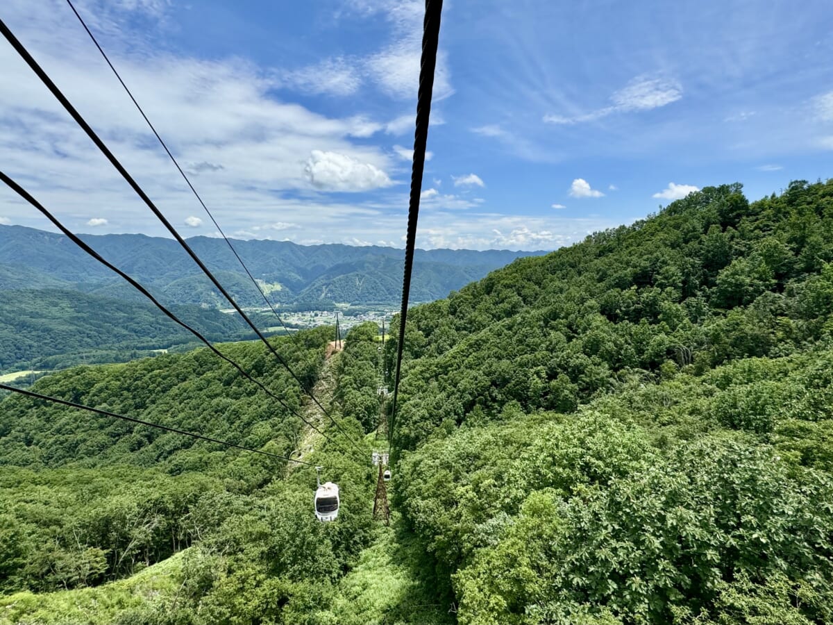 ゴンドラノアからの景色