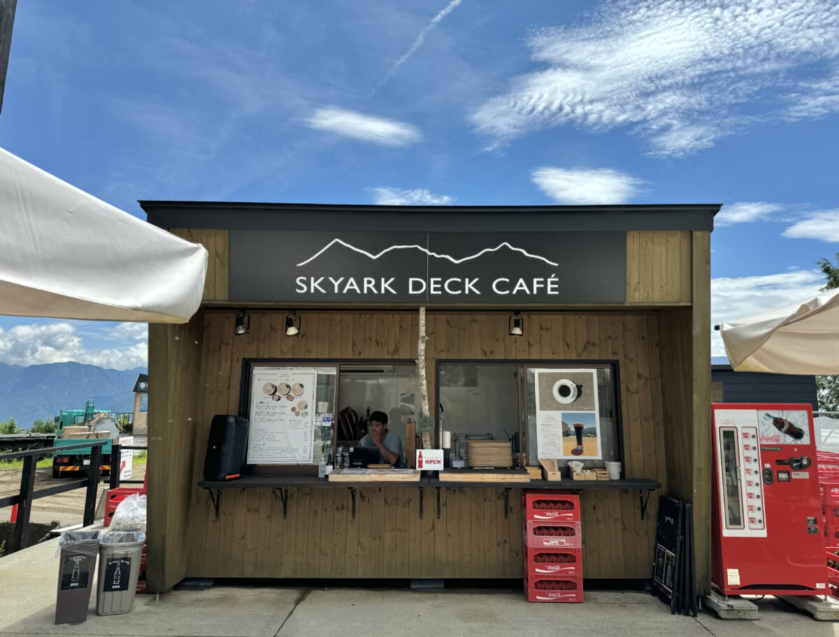 Skyark Deck Café注文カウンター