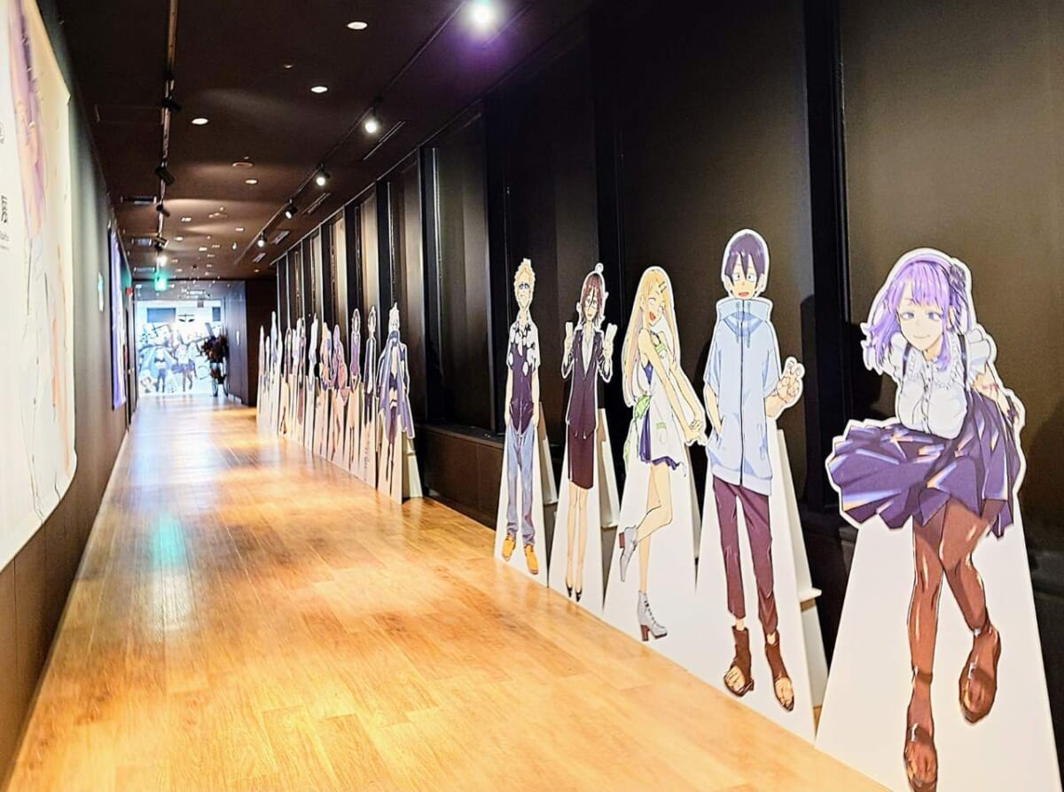 東京都豊島区・サンシャイン60展望台 イベントスペース「画業10周年記念 コトヤマ展」ウェルカムエリア