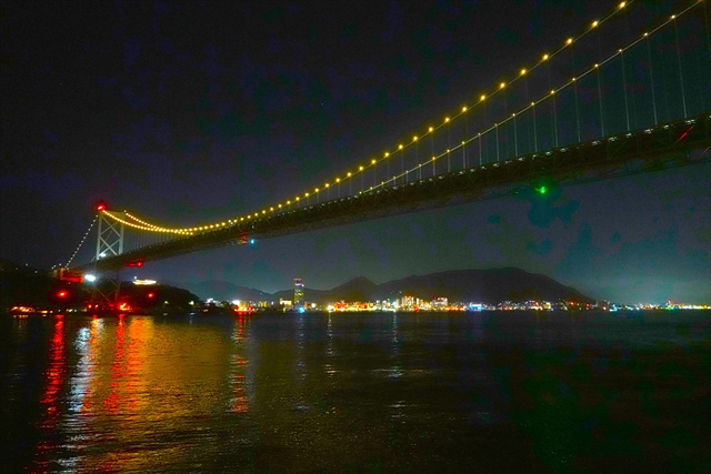 関門トンネル人道　海峡大橋