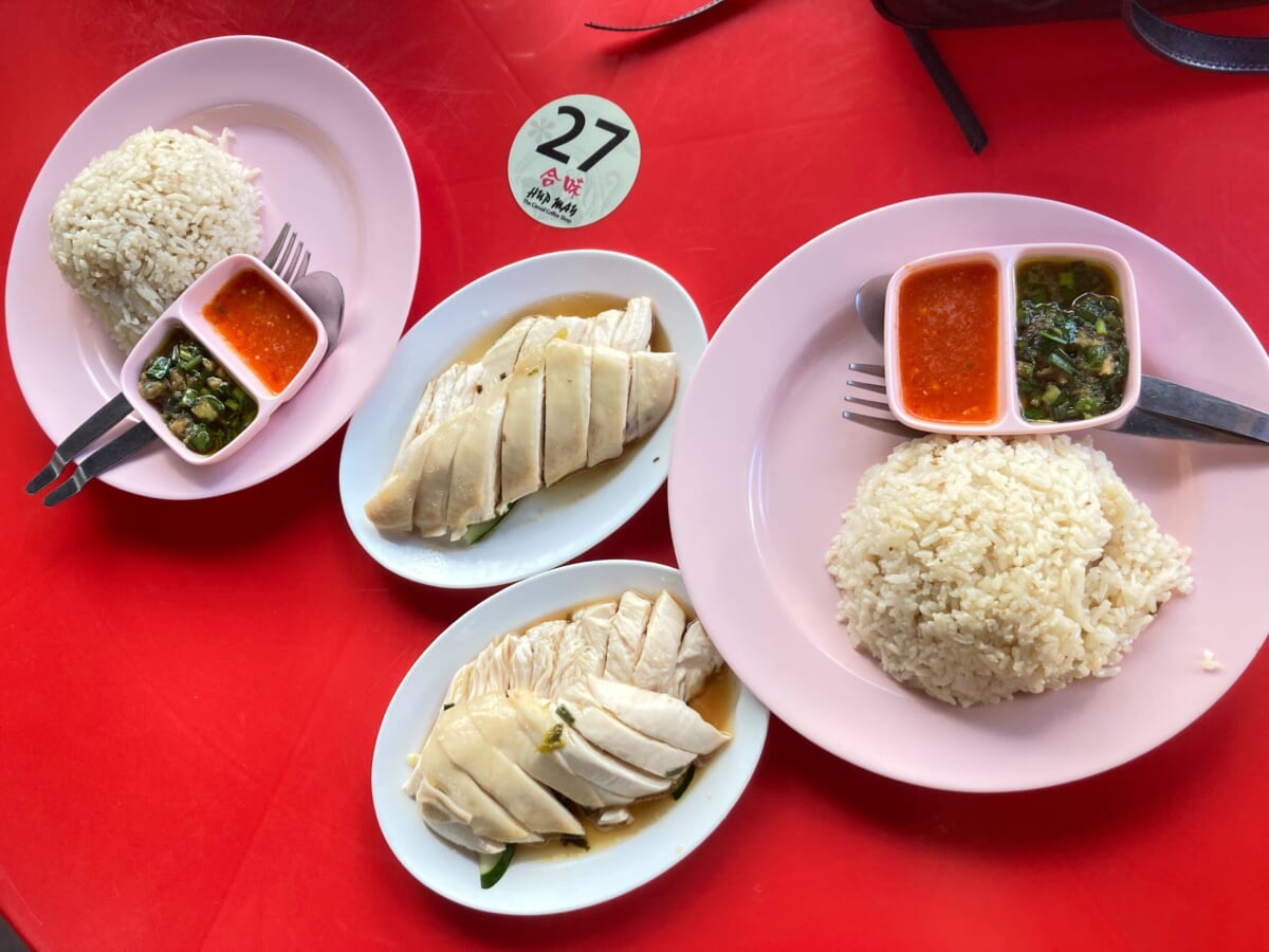 hup may チキンライス