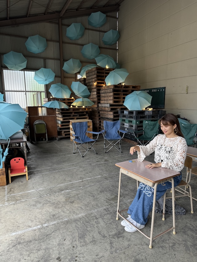 向津具　むかつく　棚田の花段　廃校