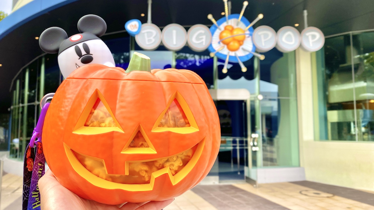 東京ディズニーランド　ハロウィーン　2024　フォトスポット　ポップコーンバケット