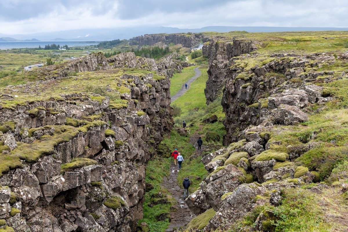 アイスランド シンクヴェトリル国立公園　Þingvellir National Park