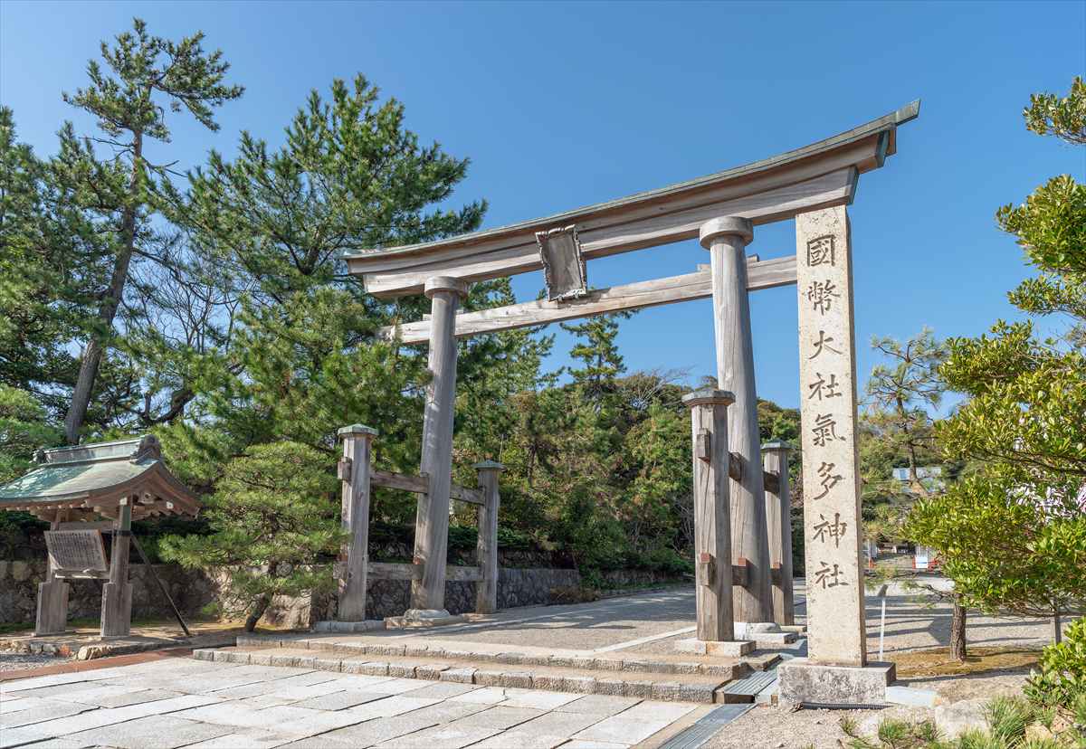 氣多大社　鳥居