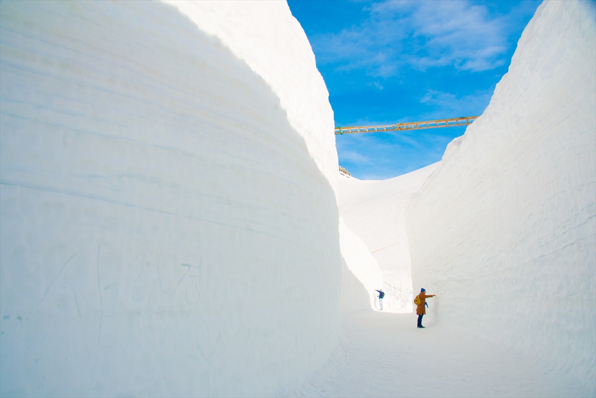 立山　雪の大谷