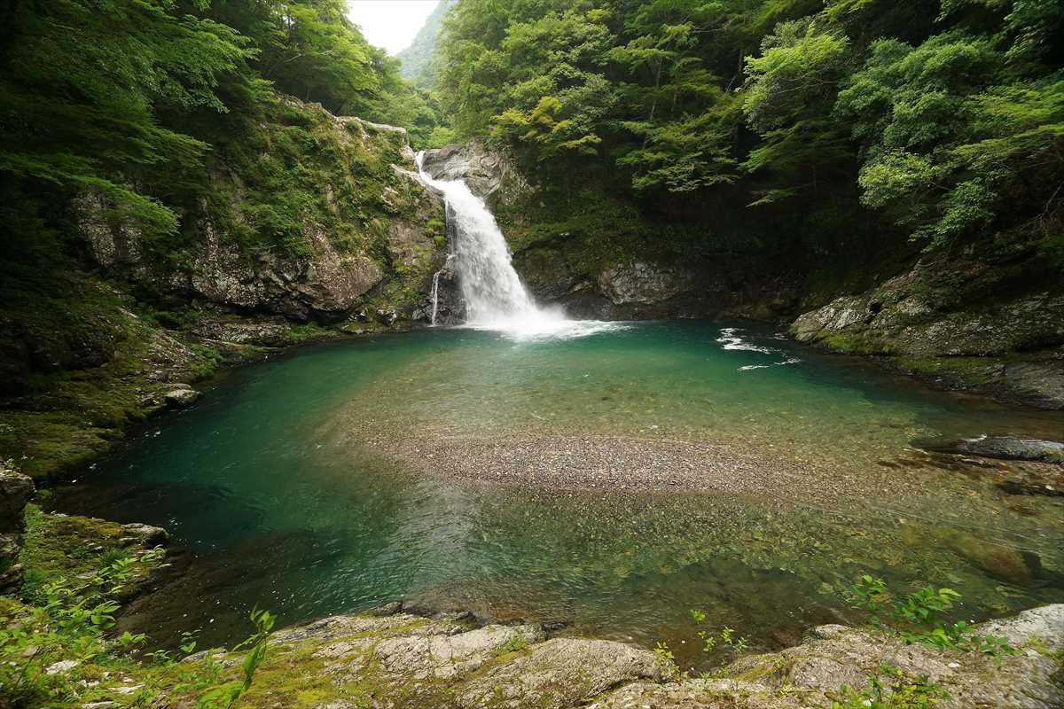 日本三大酷道　国道425号　十津川村