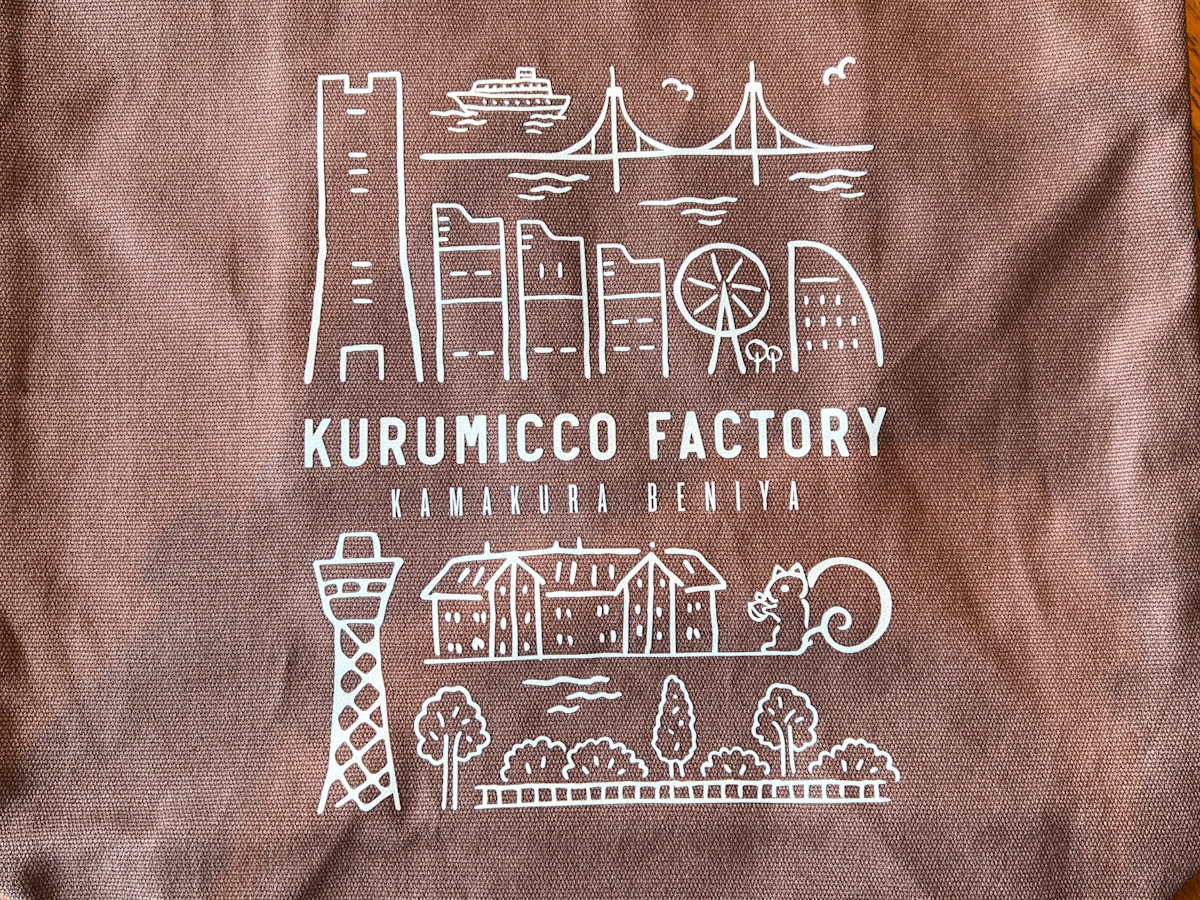 「Kurumicco Factory トート」のアップ