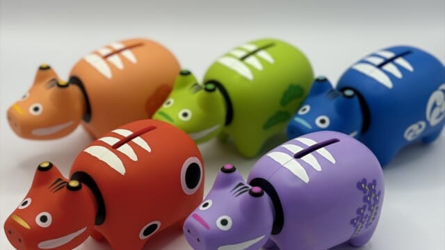 べこの貯金箱2 橙べこ - メルカリ
