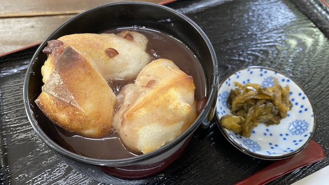 観音茶屋　おしるこ