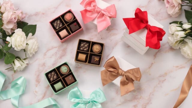大きなリボンの箱が可愛いチョコレート！ロイスダール「リュバニー