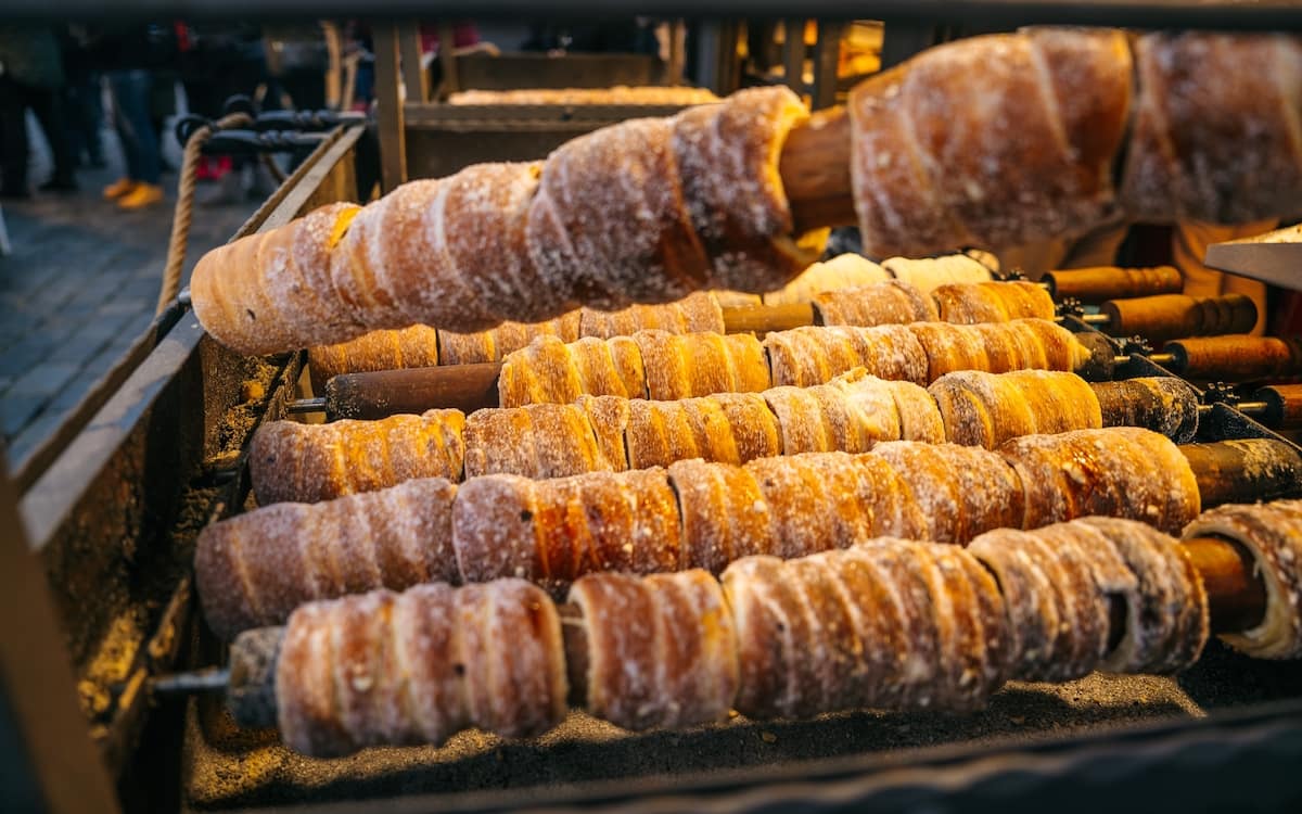 チェコの銘菓Trdelnik（トゥルデルニーク）