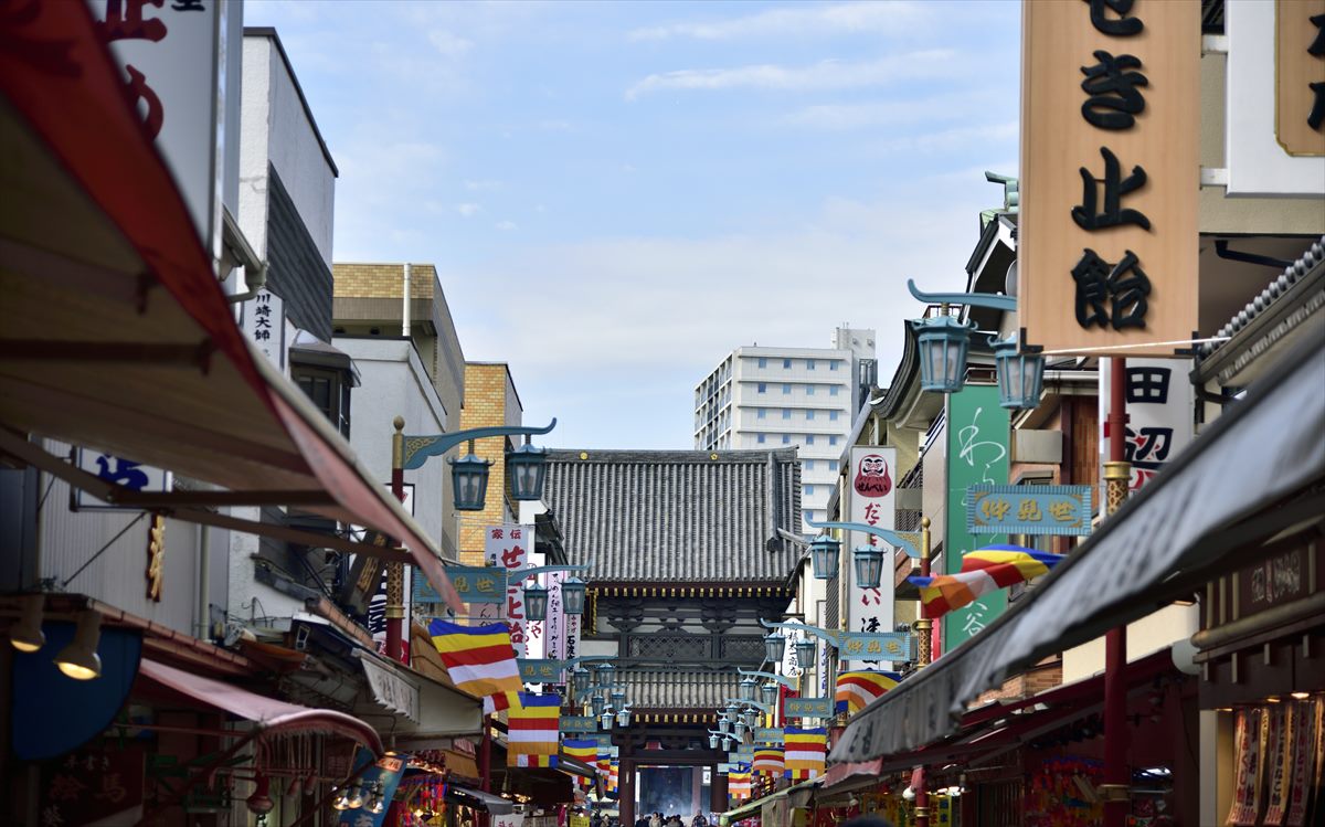 川崎大師　商店街