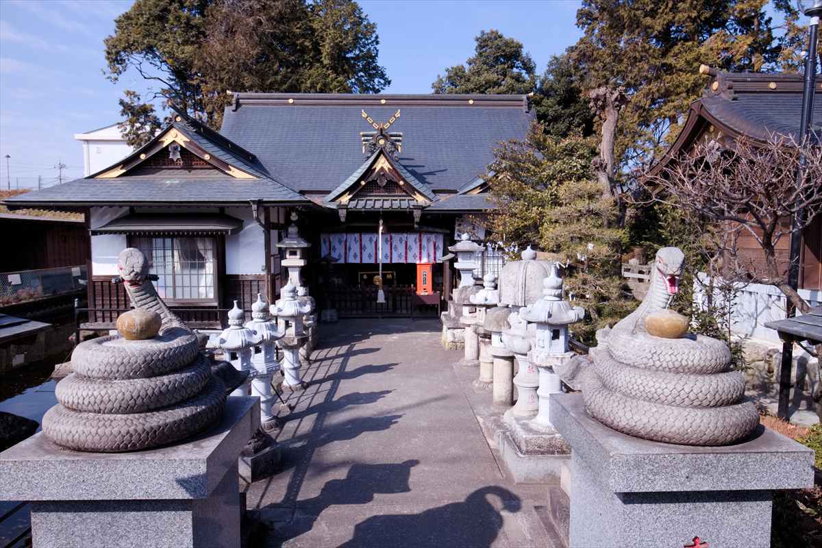 【栃木県・真岡市】白蛇辨財天