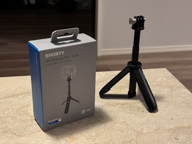 GoPro 旅の便利アイテム　Shorty