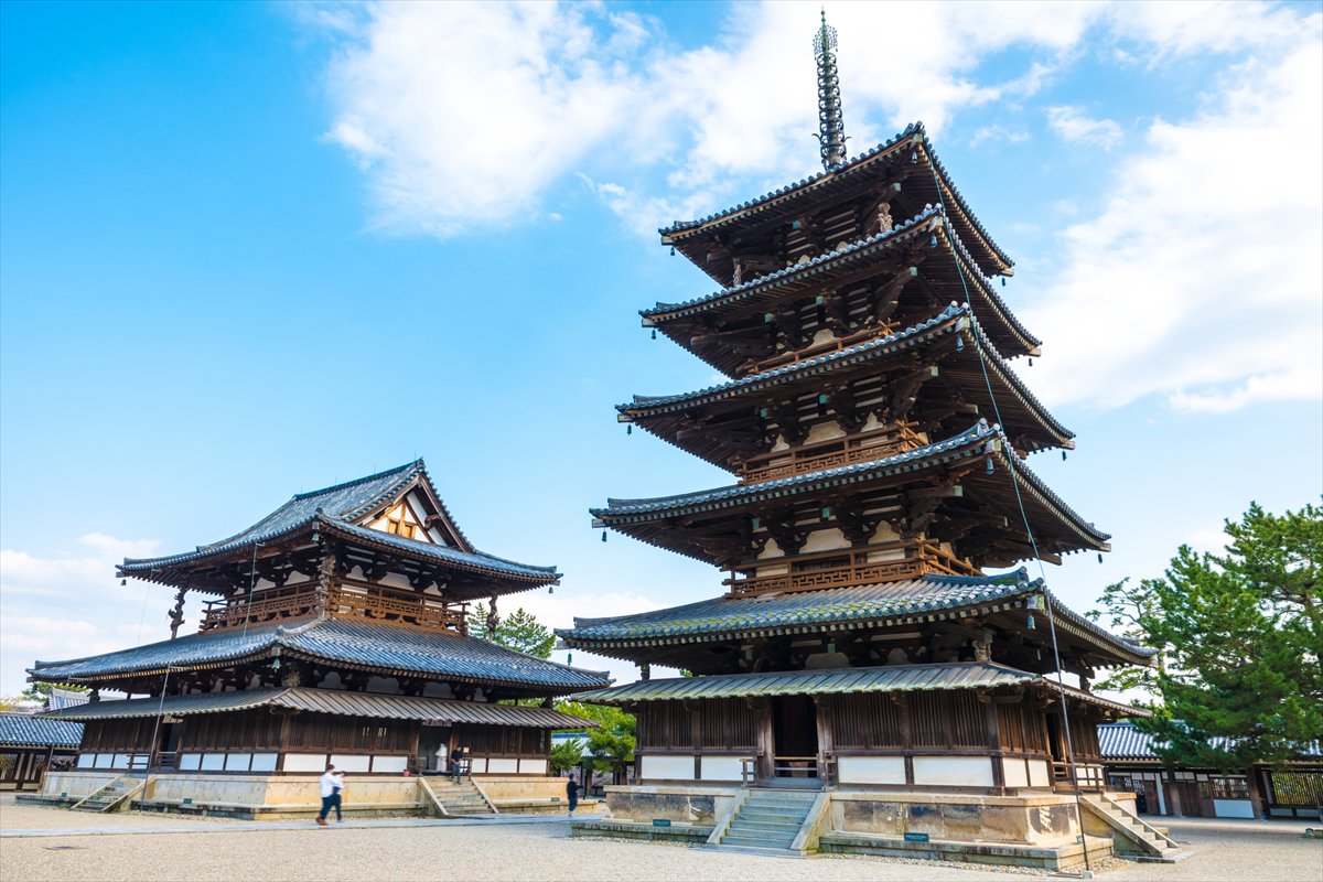 法隆寺　五重塔