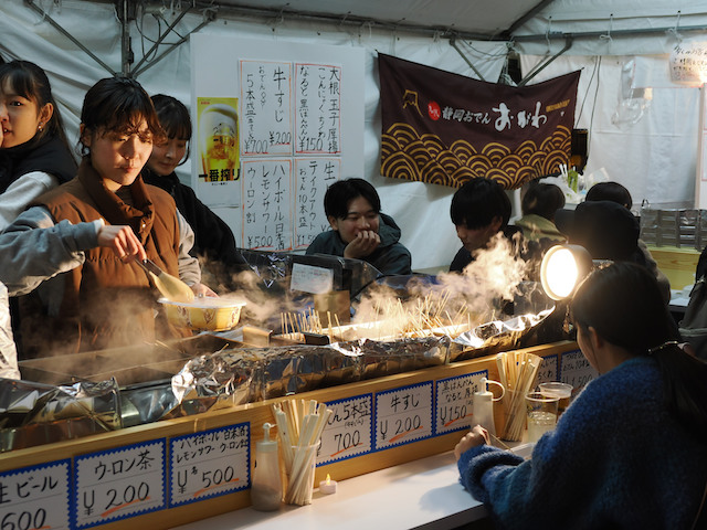 屋台おでんゾーン