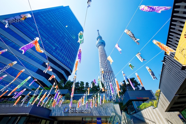 日本人なら一度は見るべし!世界に誇る圧巻の光景、「鯉のぼり祭り」東京スカイツリータウン(R)こいのぼりフェスティバル2025