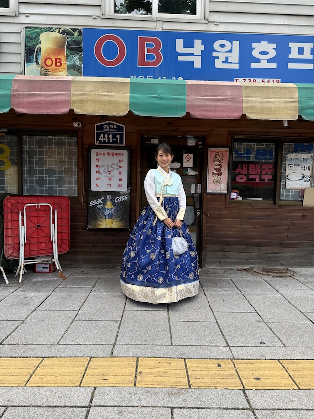韓国　韓服体験　チマチョゴリ　ソウル　散策