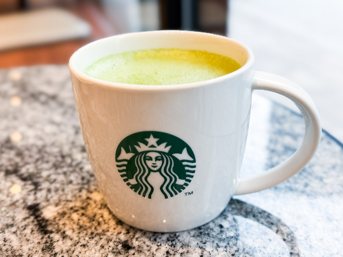 済州抹茶ラテ