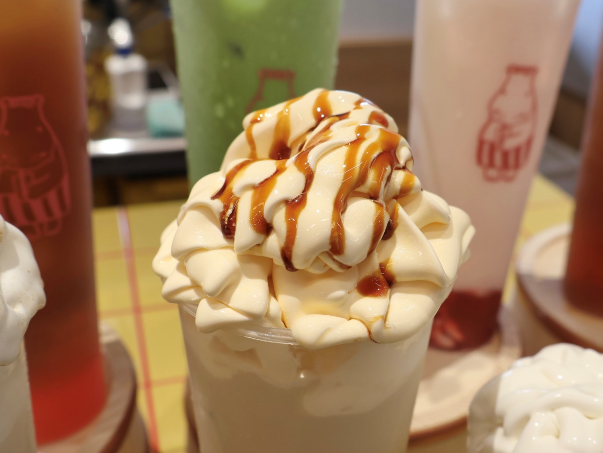 来宮大楠スペシャルソフトのソフトクリーム部分