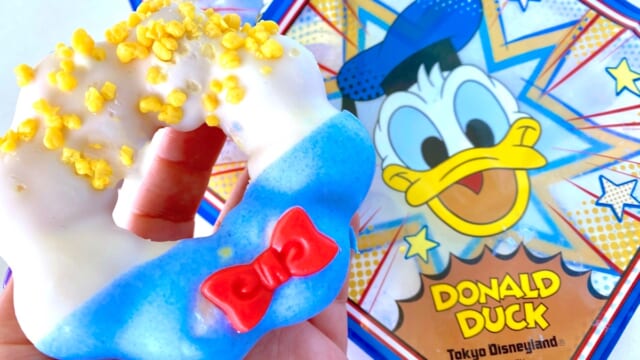 東京ディズニーランド【ドナルドすぎるドーナツが可愛すぎる】チョコが