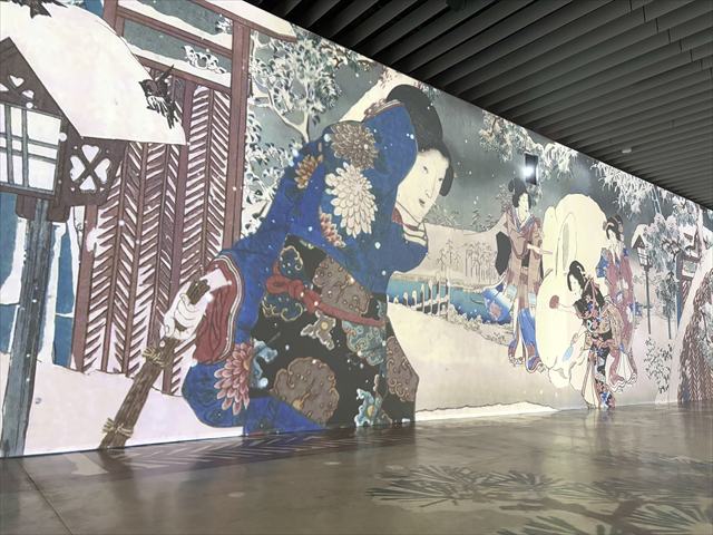 江戸時代　冬の女性たち