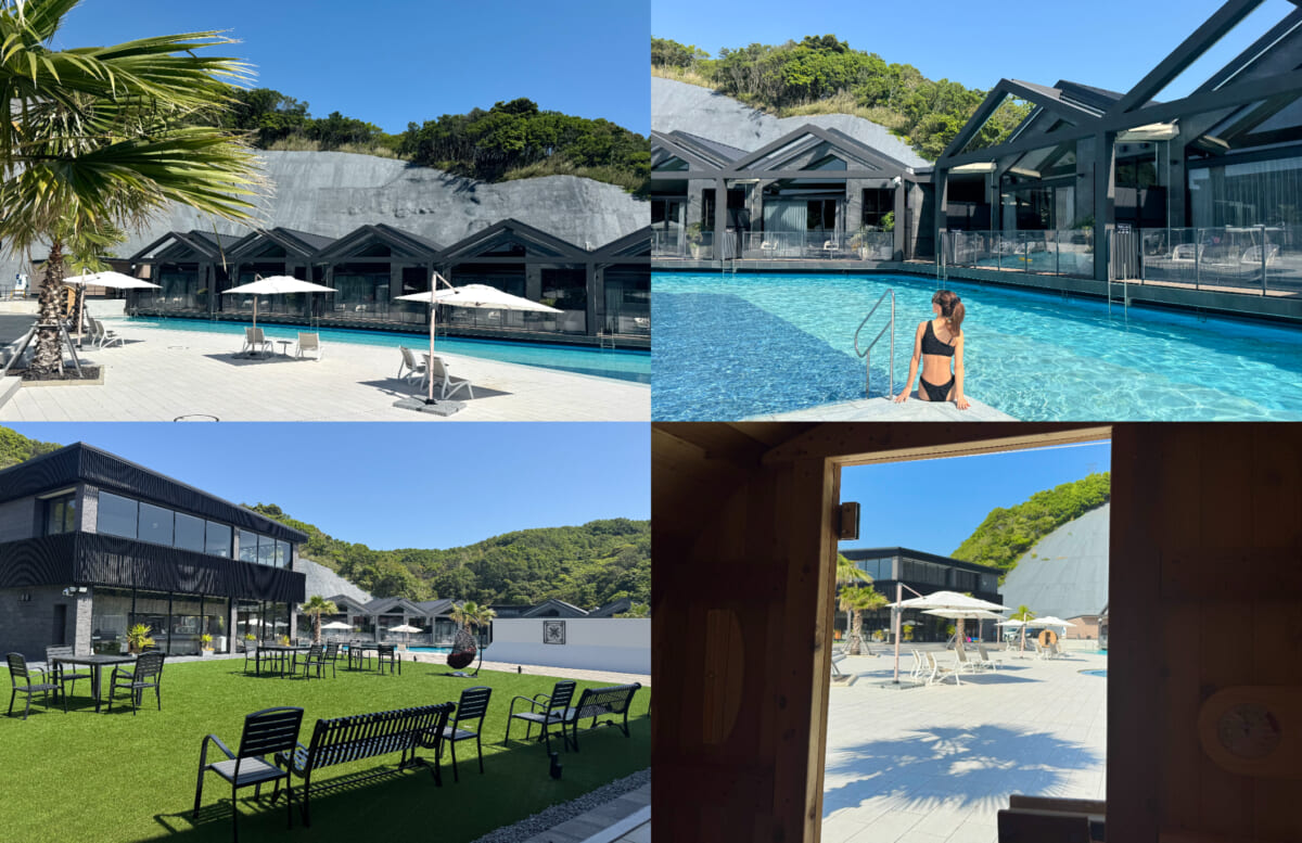 「FIVE SPRING RESORT THE SHIRAHAMA」施設内コラージュ