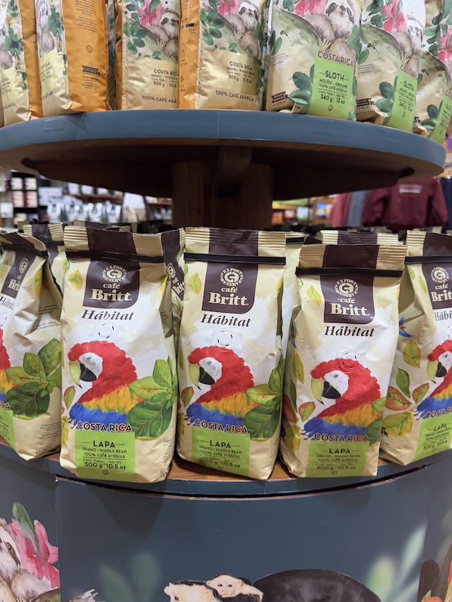 コスタリカ　コーヒーツアー　Britt 人気　お土産　コーヒー
