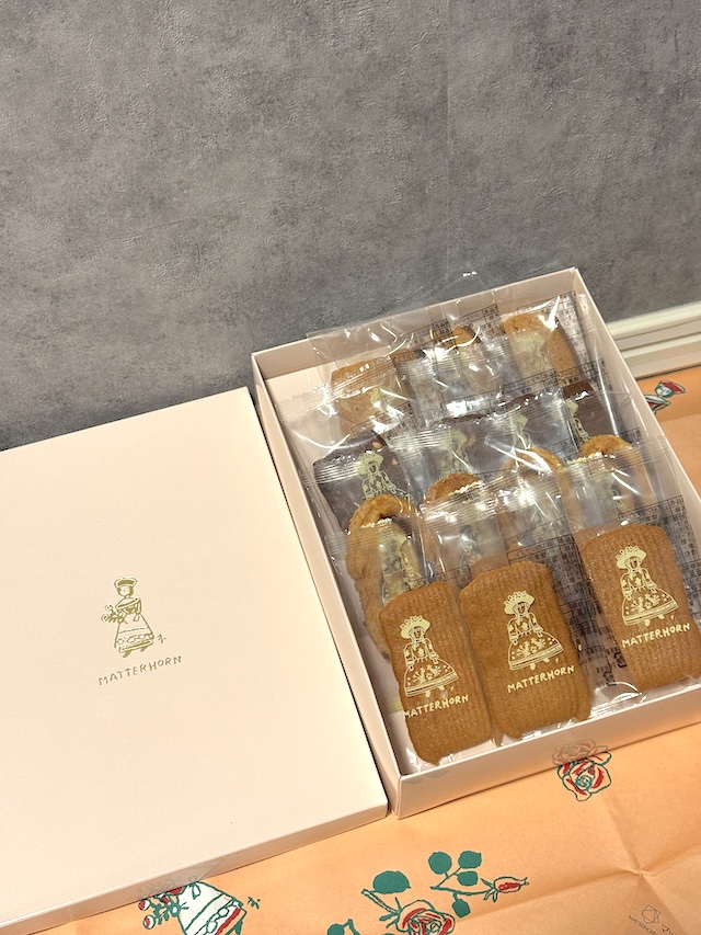 芸能人　御用達　差し入れ　マッターホーン　手土産 サブレ