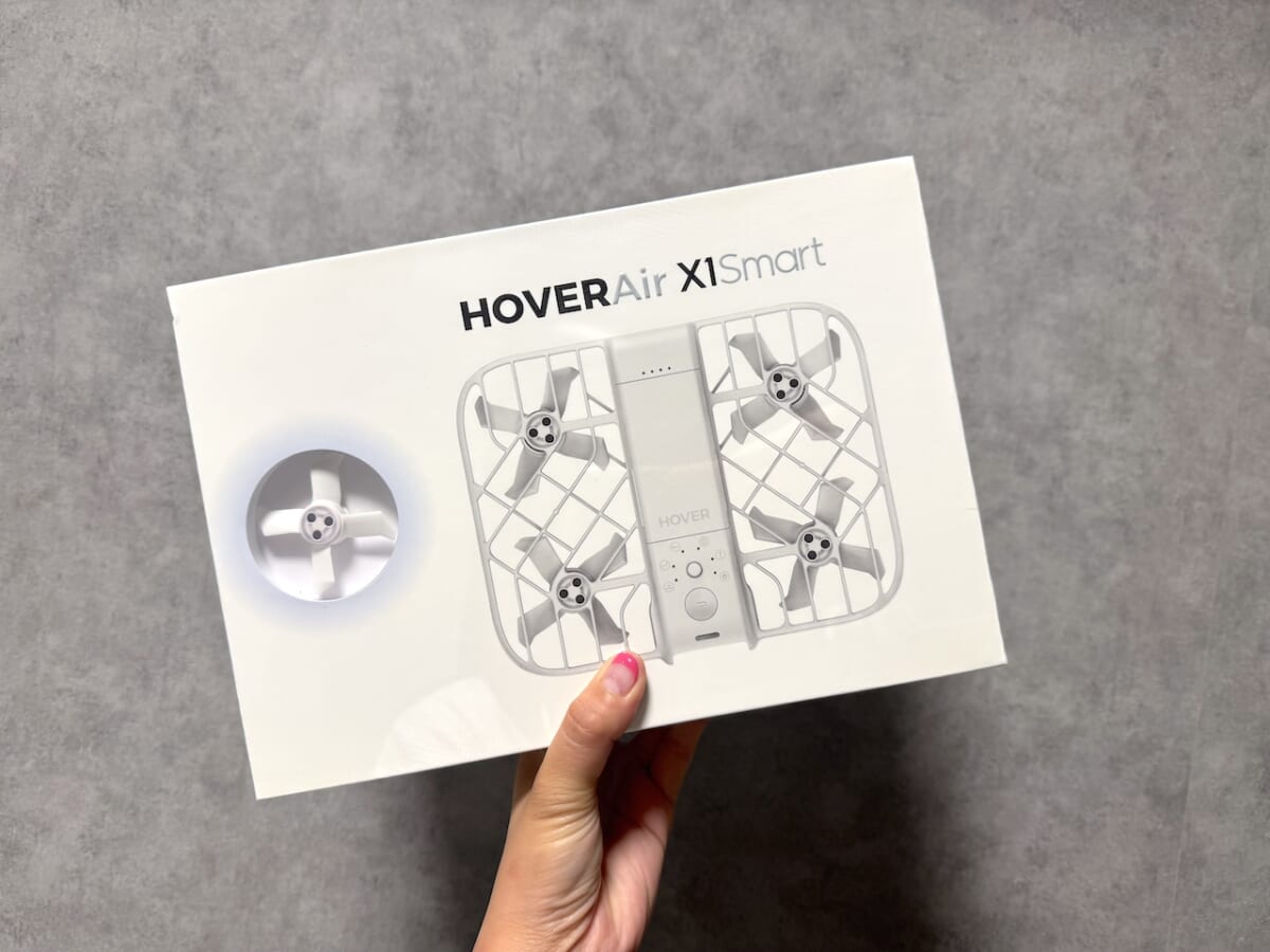 HOVERAir X1 Smart 空飛ぶ専属カメラマン　ドローン