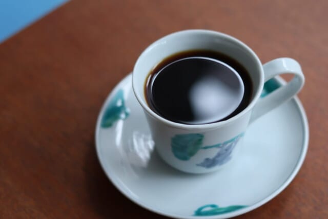 MUI コーヒー 接写 素材