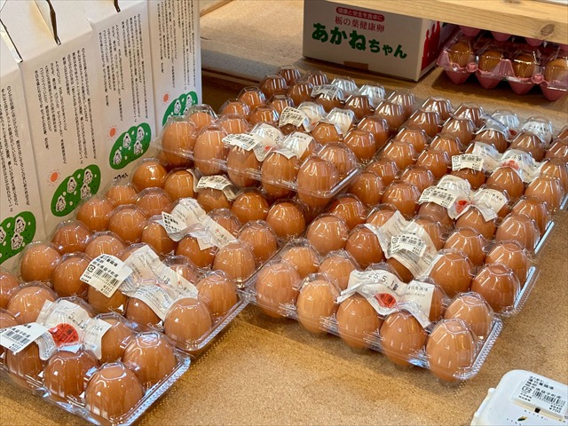 益子町の薄羽養鶏場 たまご