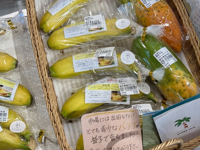 道の駅ましこ 益子産バナナ あやね