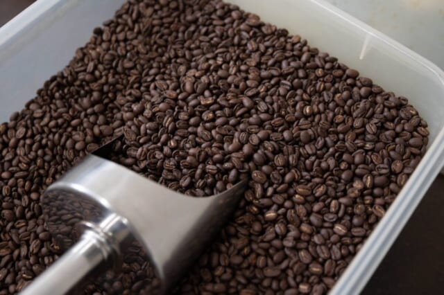 MUI コーヒー 豆選び 素材