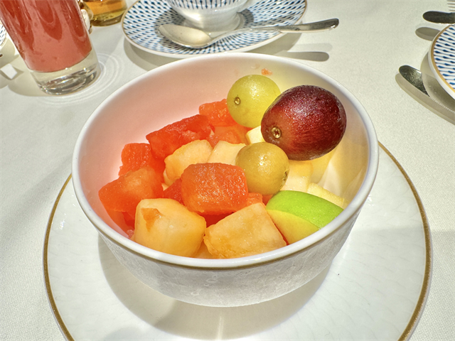 クイーン・エリザベス ブリタニアレストラン朝食
